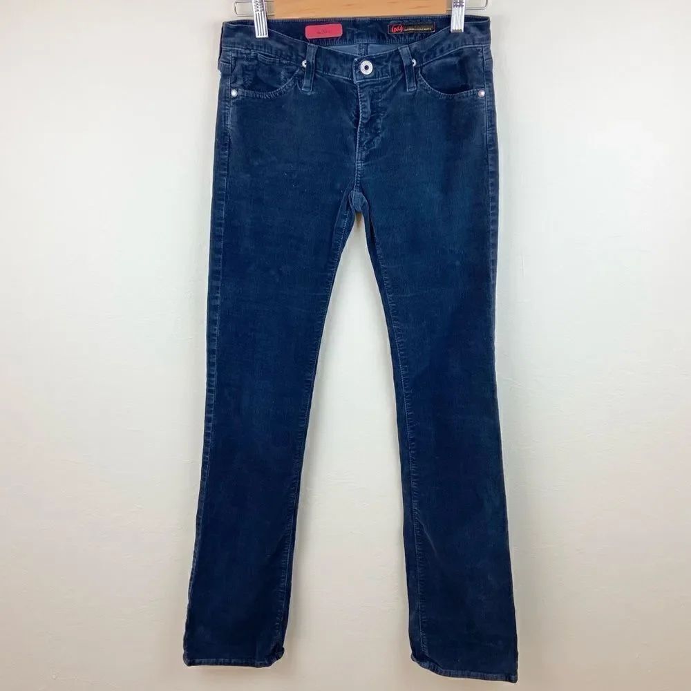 AG ‘The Kiss’ Bootcut Navy Corduroy Jeans